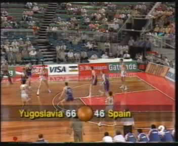 Испания - Югославия (Групповой турнир чемпионата Европы 1991 года)