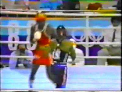 Рой Джонс - Митендере Макаламба (1/16 финала Олимпиады 1988 года)