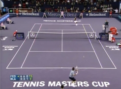 Роджер Федерер - Джеймс Блэйк (Финал ATP Championship в Шанхае в 2006 году)
